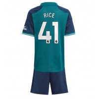 Fotbalové Dres Arsenal Declan Rice #41 Dětské Alternativní 2023-24 Krátký Rukáv (+ trenýrky)